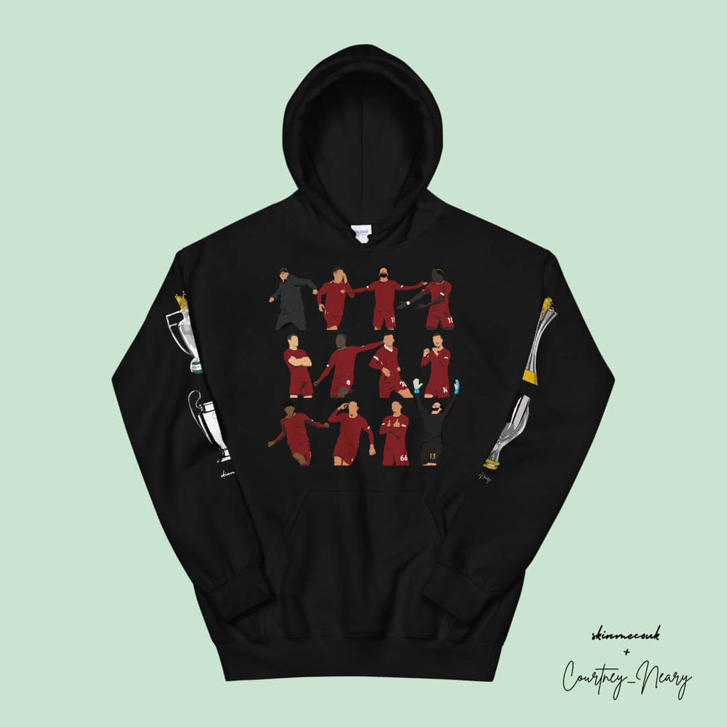 Liverpool Team Hoodie - Skinme + Courtney Neary Collab collection