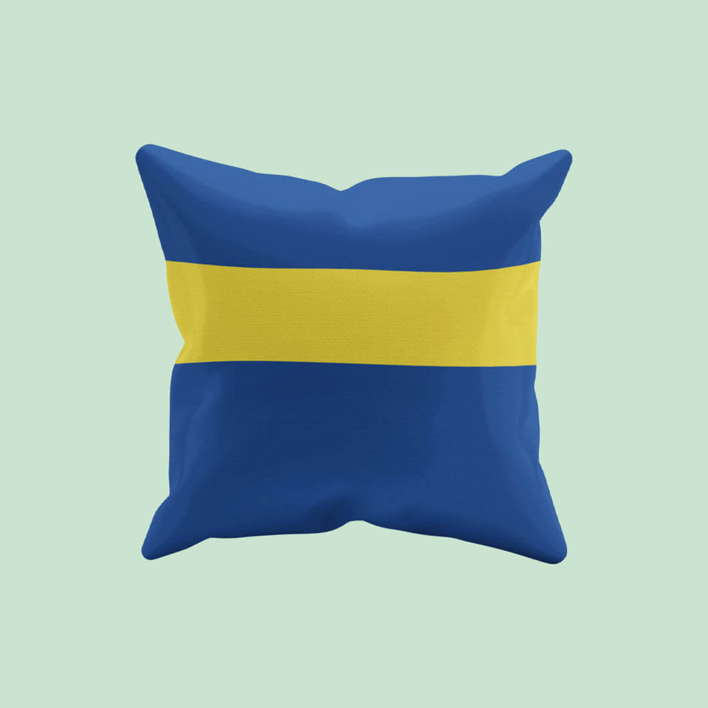 Boca Juniors 1981 inspired Premium Cushion with Filling