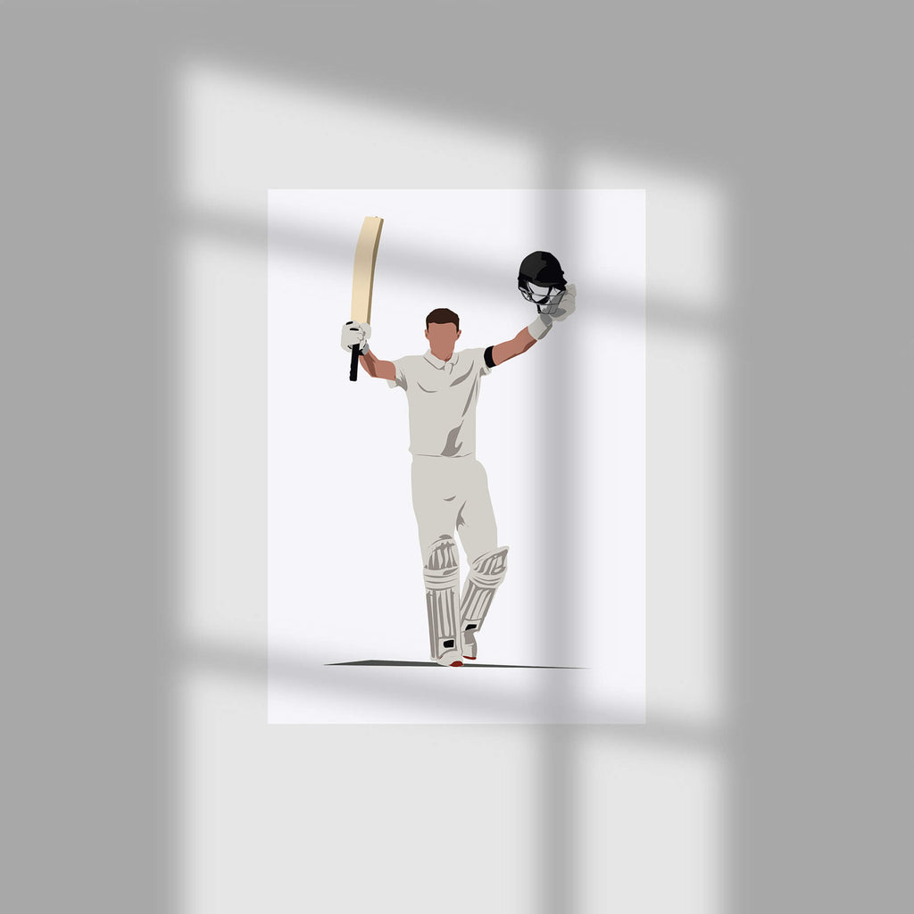 Joe Root England Cricket Poster