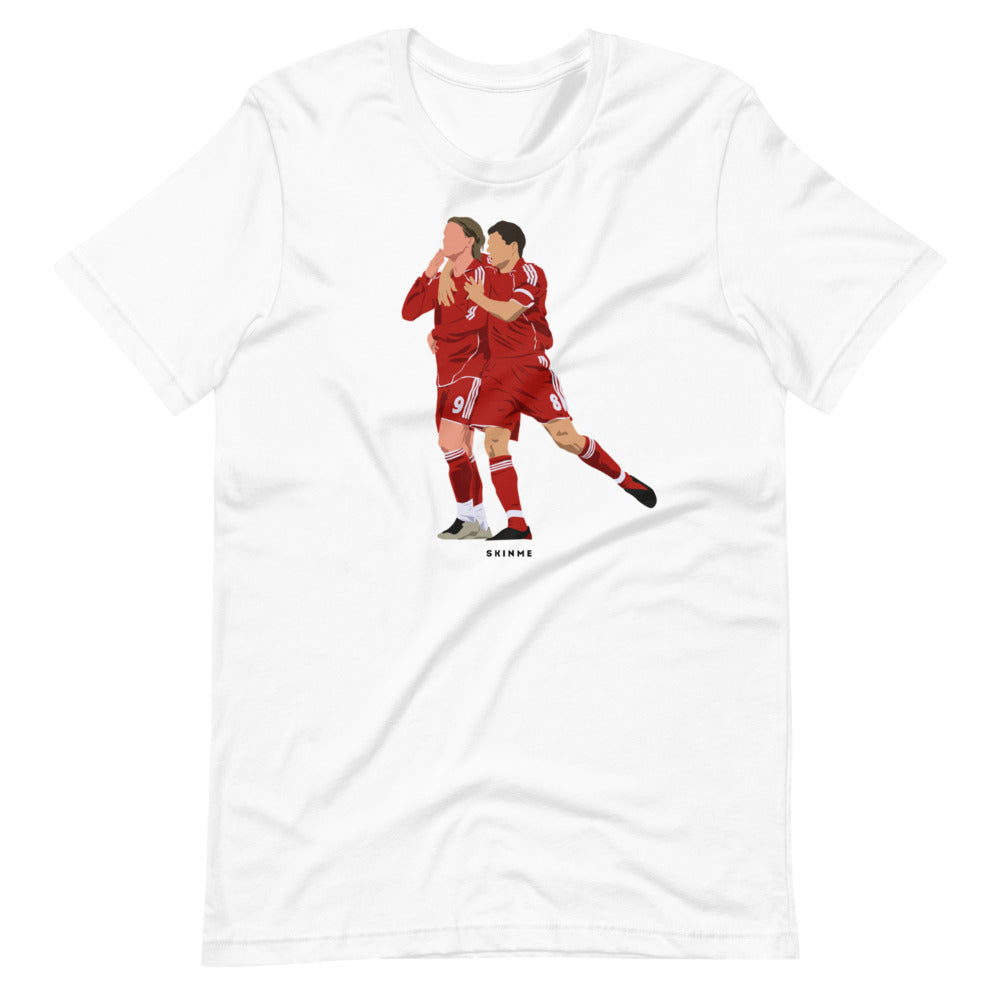 Fernando Torres and Steven Gerrard - Liverpool T-Shirt