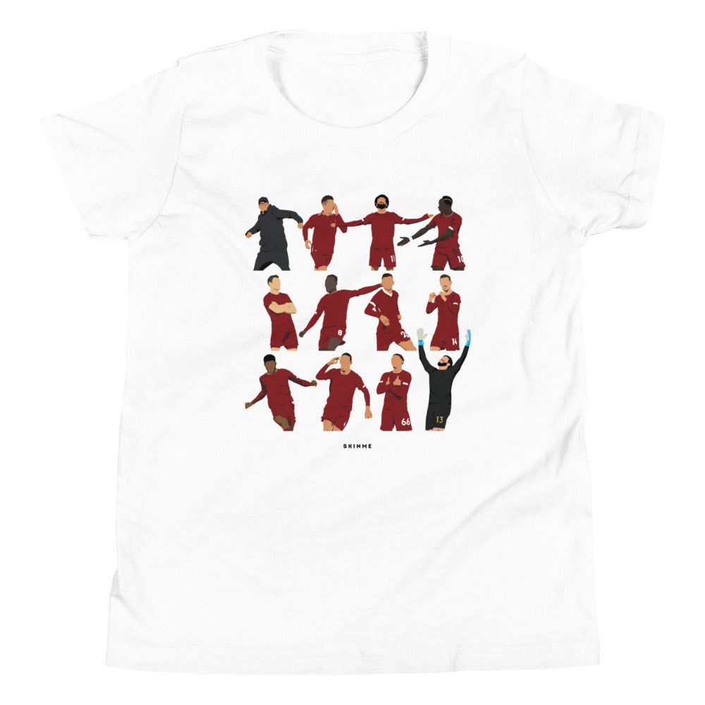 Youth Liverpool Team T-Shirt - Skinme + Courtney Neary Collab