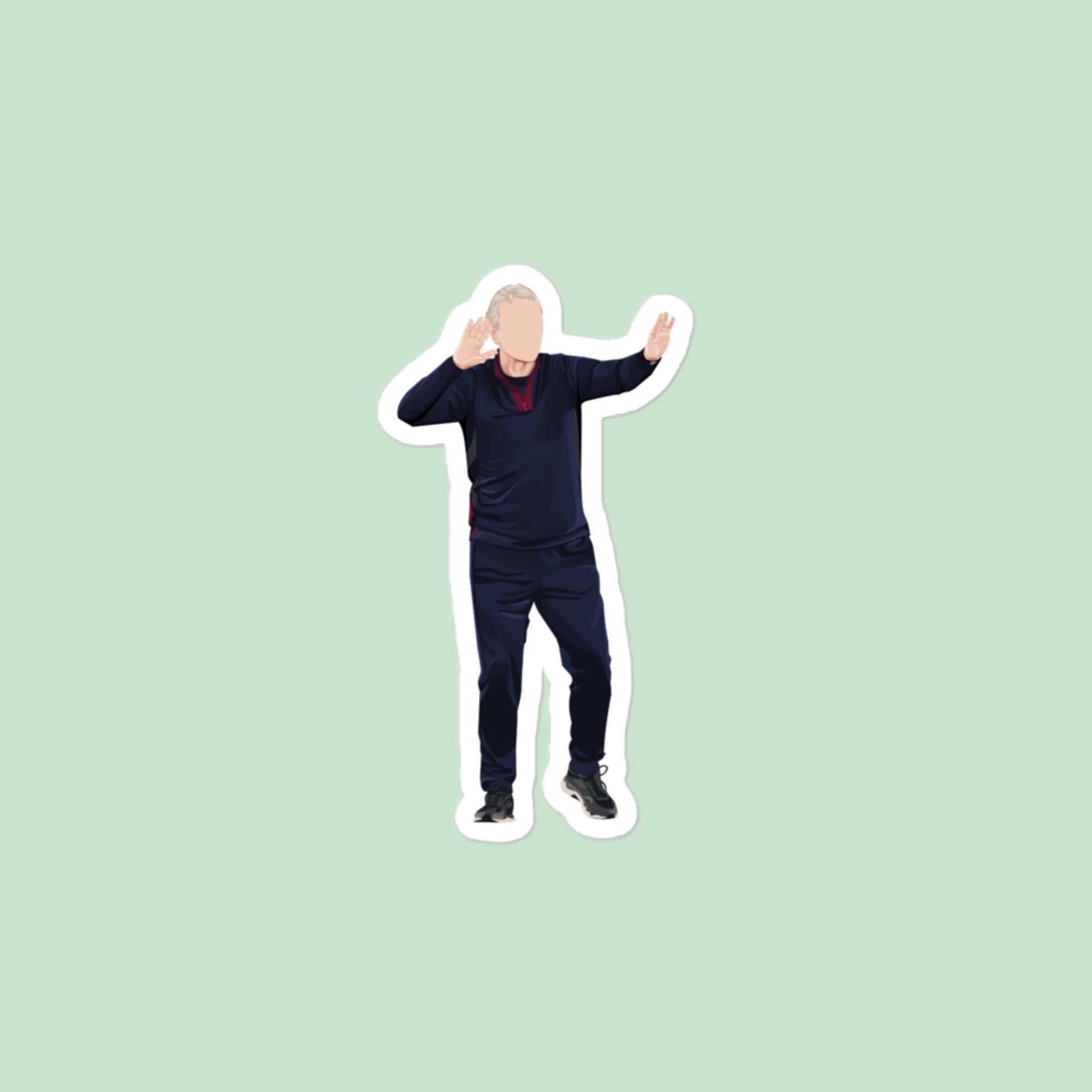 David Moyes Sticker