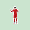 Conor Bradley Sticker - Liverpool stickers