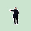 Ange Postecoglou Sticker