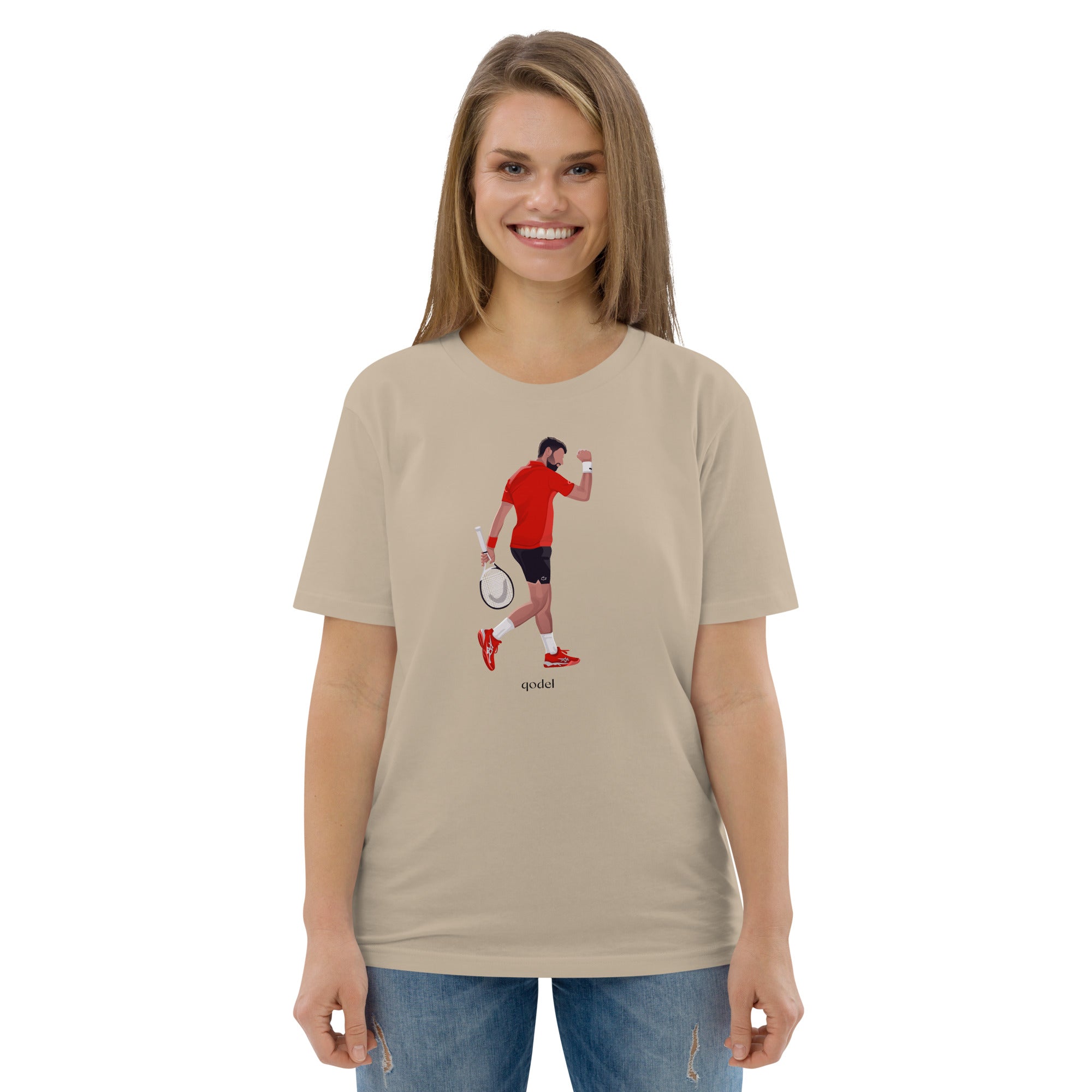 Novak Djokovic T-shirt Organic Cotton