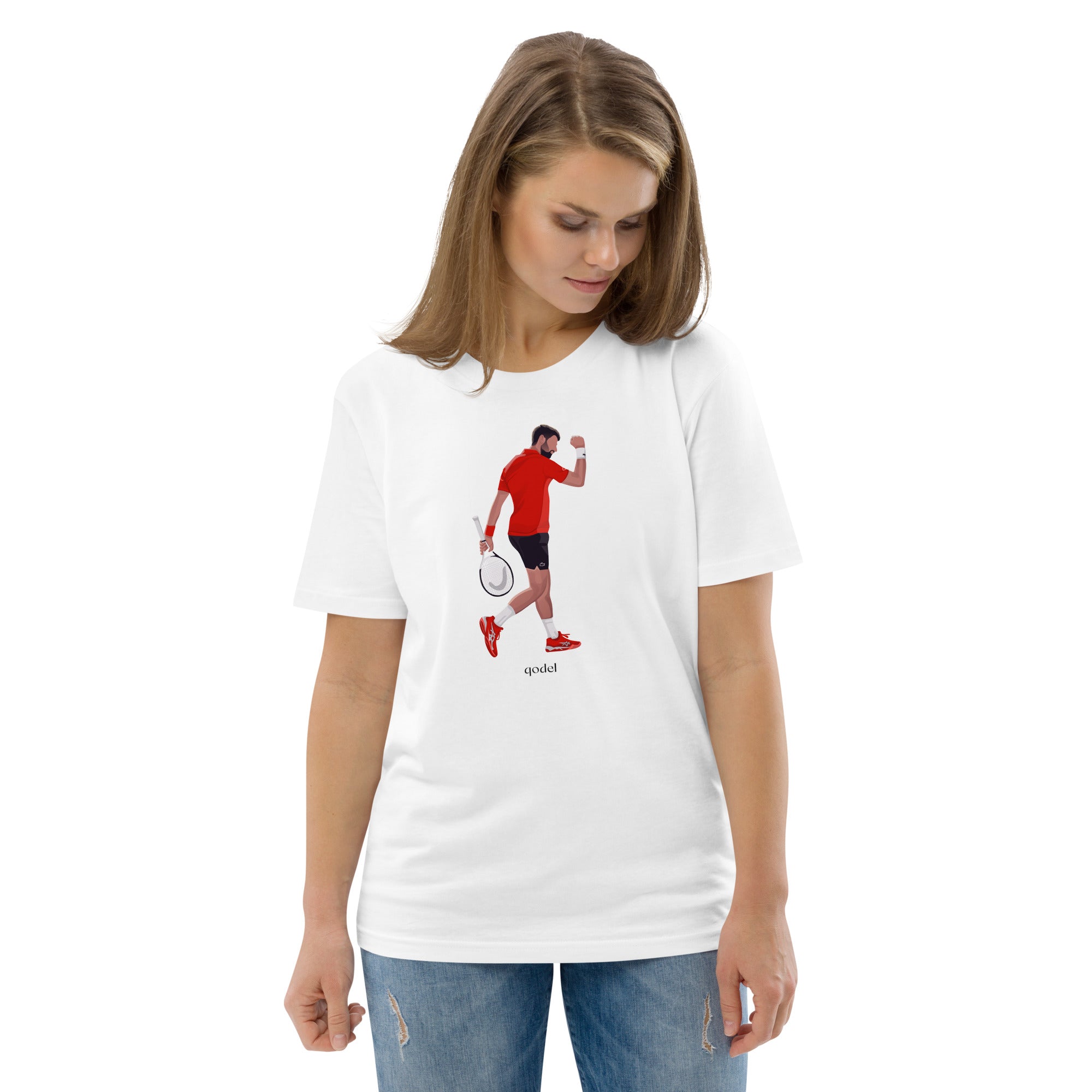 Novak Djokovic T-shirt Organic Cotton