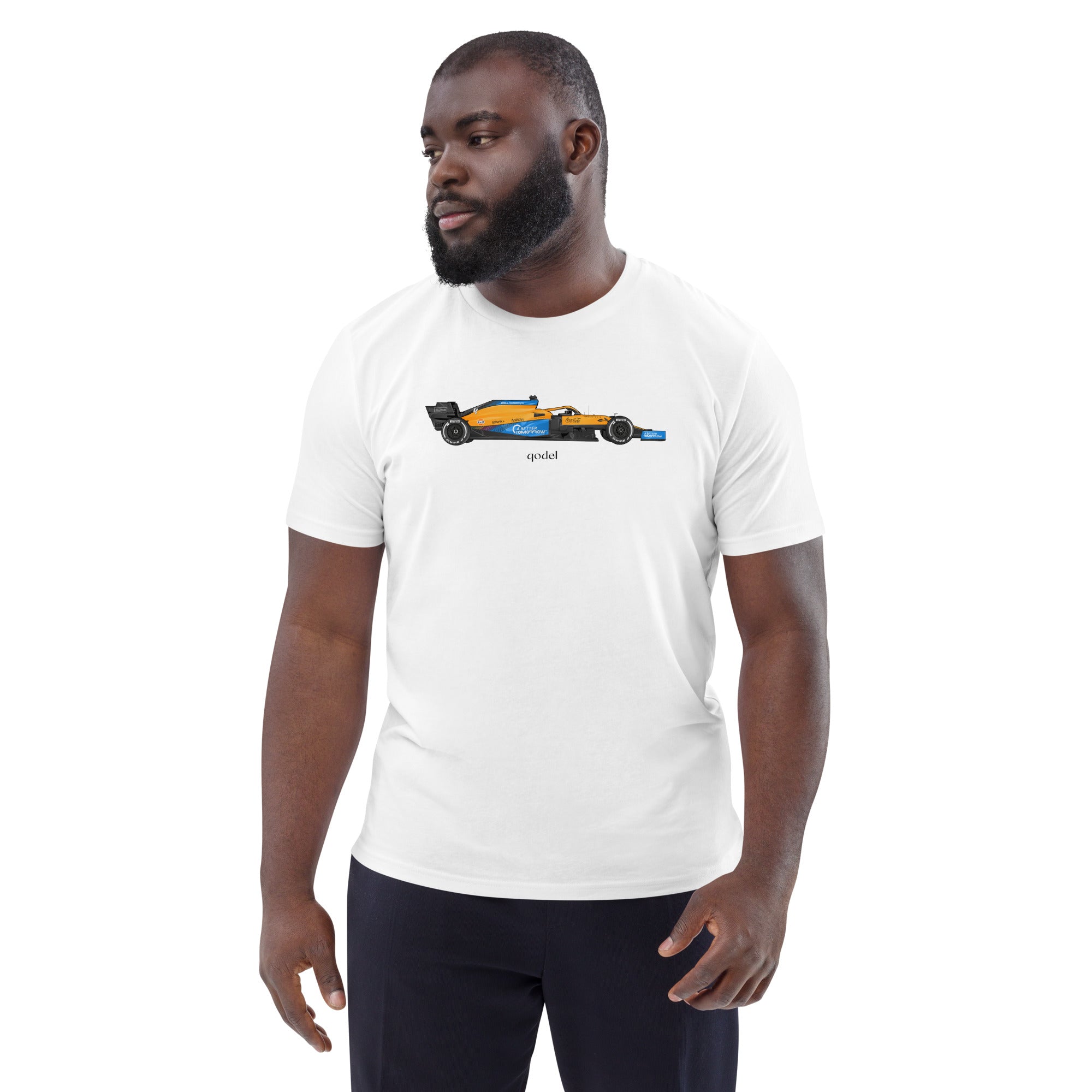 Mclaren F1 Car T-shirt organic cotton t-shirt