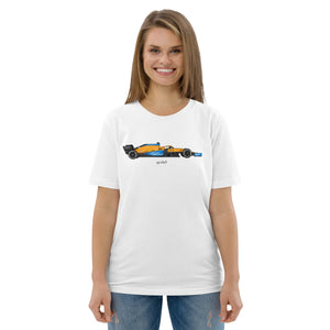 Mclaren F1 Car T-shirt organic cotton t-shirt