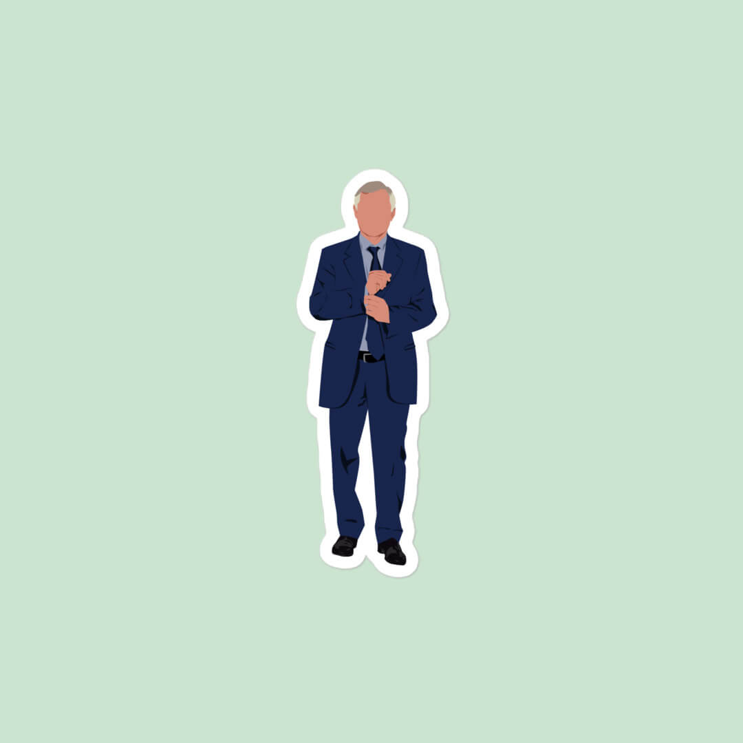 Alex ferguson Sticker