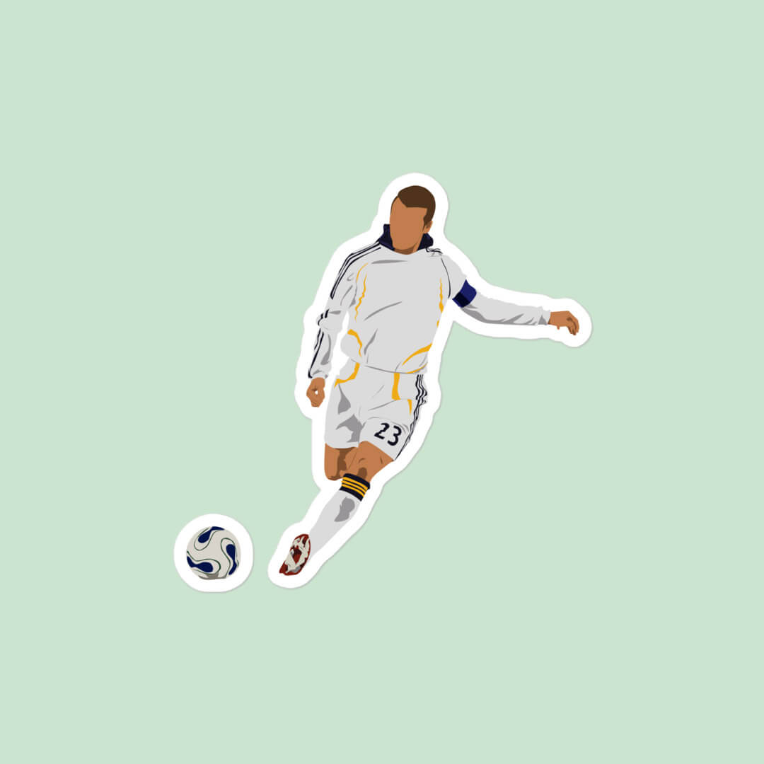 Beckham Sticker