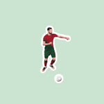 Bruno Fernandes Portugal Sticker