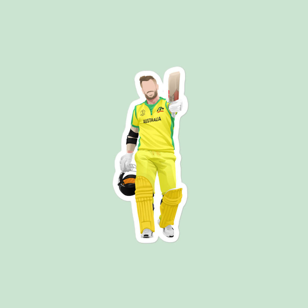 David Warner Sticker