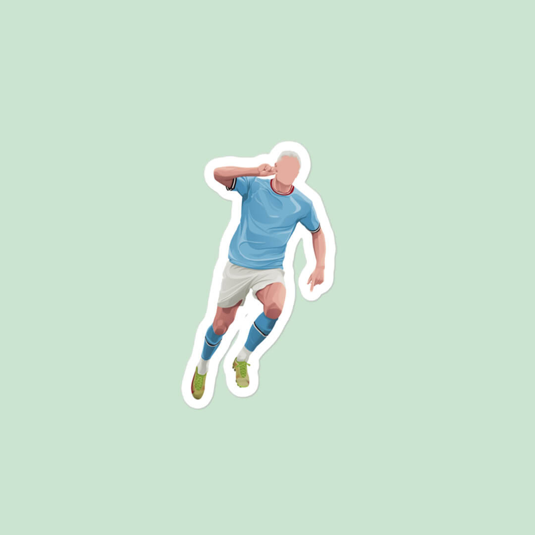 Erling Haaland Sticker