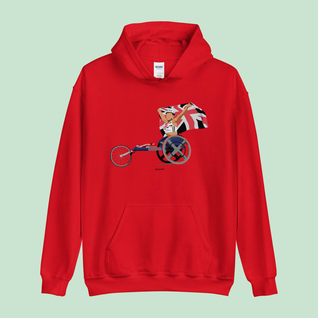 Hannah Cockroft wheelchair racing Hoodie