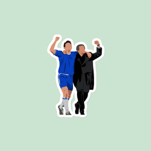 Lam and Mou Sticker