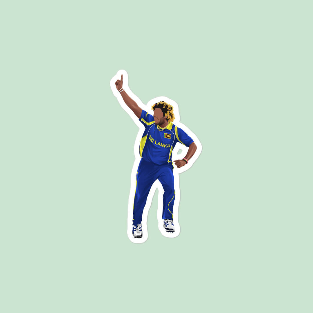 Lasith Malinga Sticker