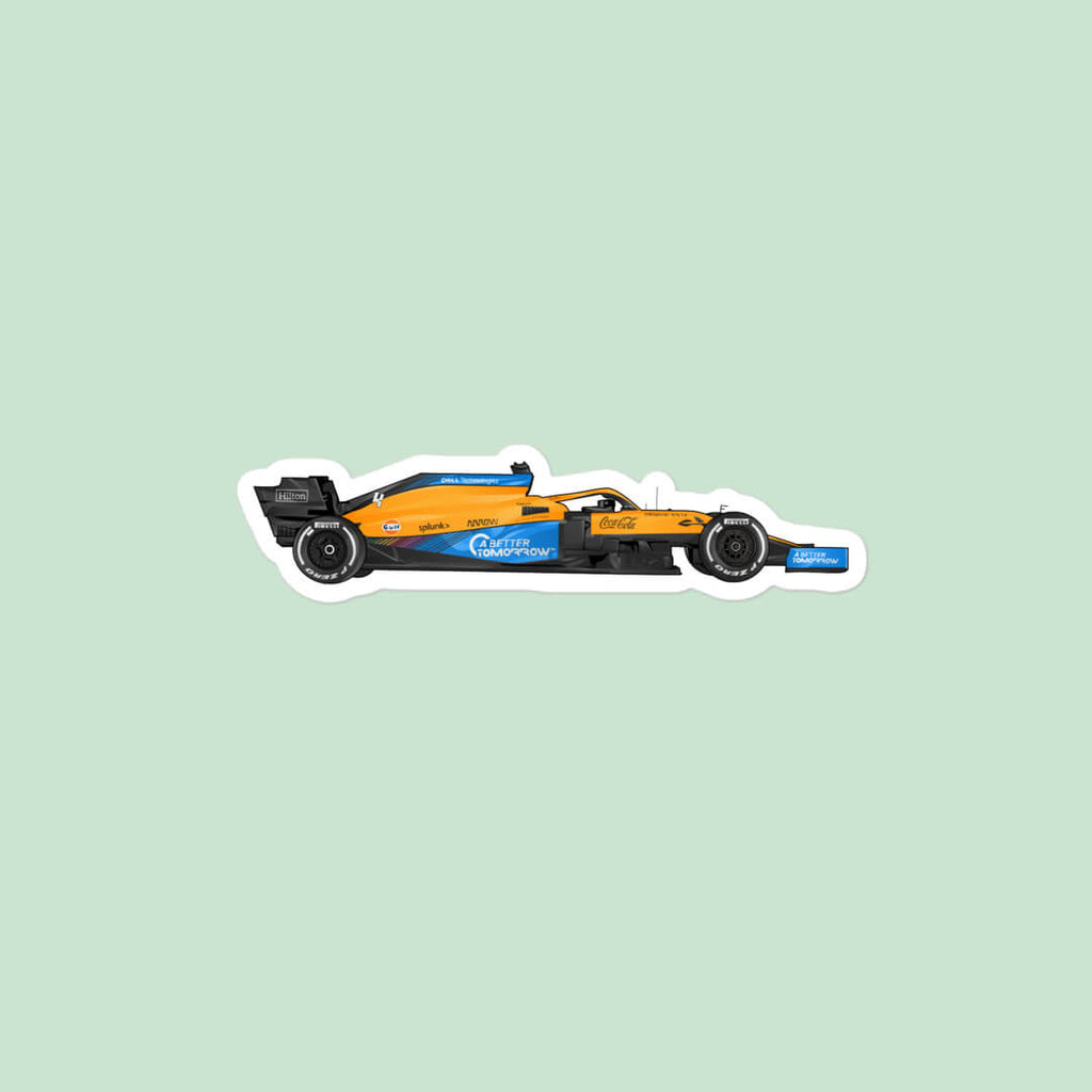 Mclaren F1 Car Sticker