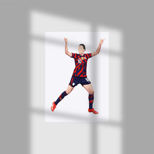 Carli Lloyd USA Women's Poster