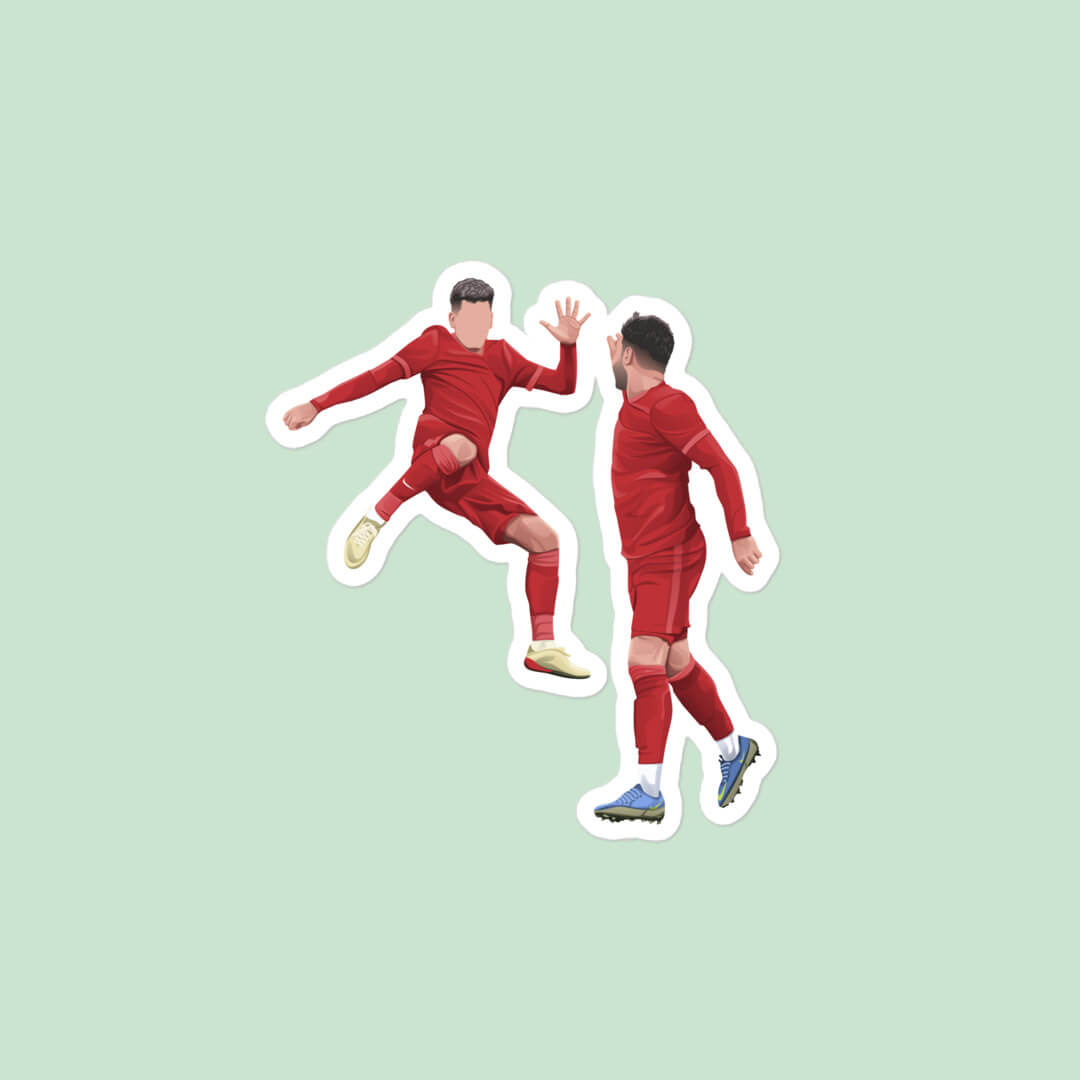 Roberto firmino and Ox chamberlain Sticker