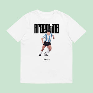 Argentina Football T-shirt - Organic Cotton