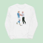 Erling Haaland and Pep Sweatshirt