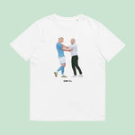 Erling Haaland and Pep T-shirt - Organic Cotton