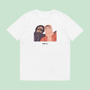 Mbappe and Hakimi T-shirt - Organic cotton