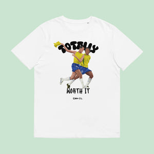 Ronaldinho and Rivaldo Brazil T-shirt - Organic Cotton