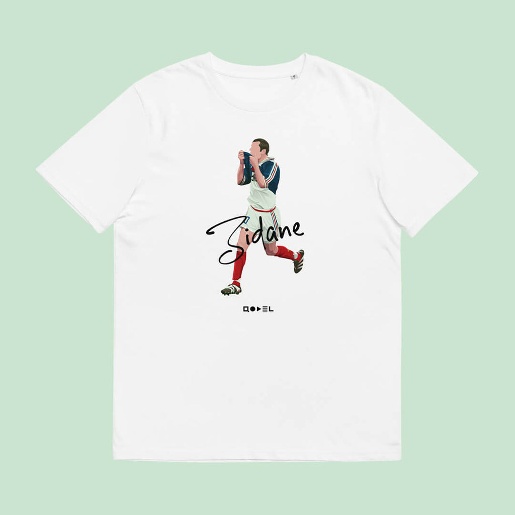 Zidane France T-shirt - Organic Cotton