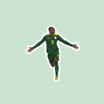 Sadio Mane Senegal Sticker