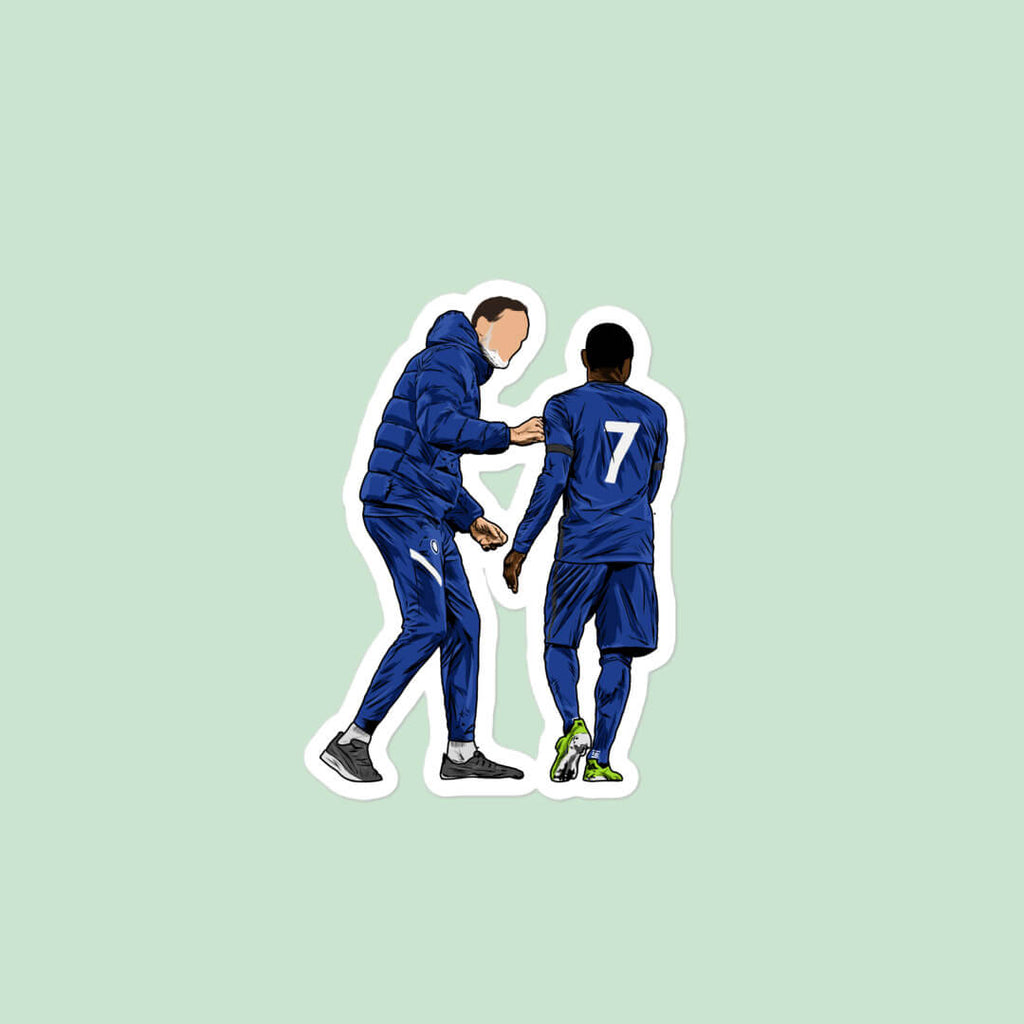 Thomas Tuchel and Kante Sticker