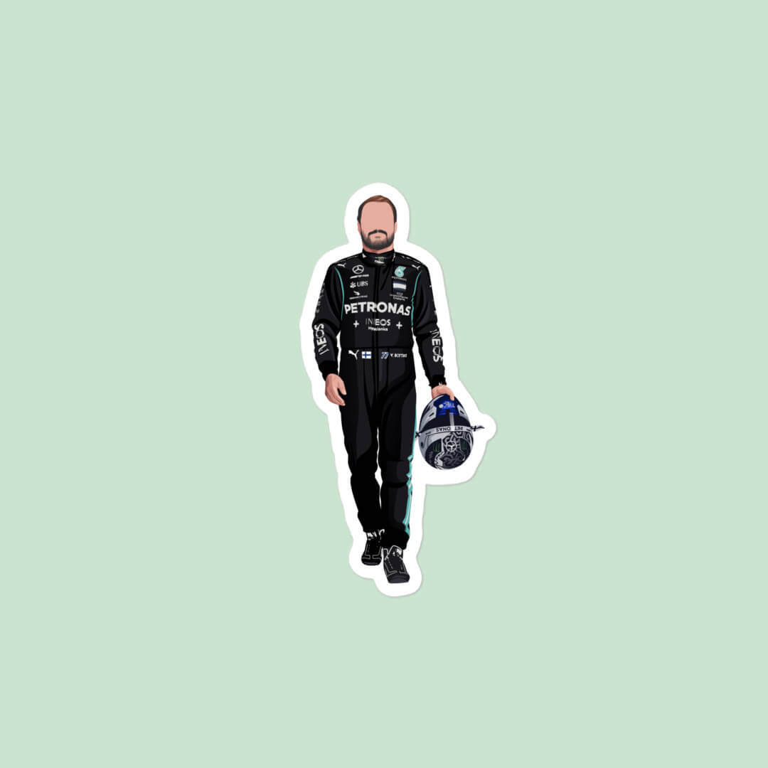 Valtteri Bottas Sticker