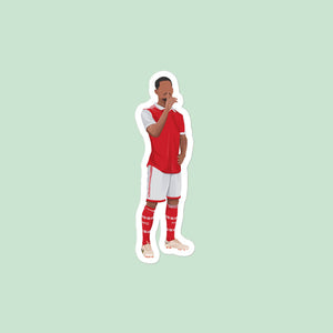 William Saliba Sticker