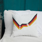 Germany 1990 Retro Cushion with Filling