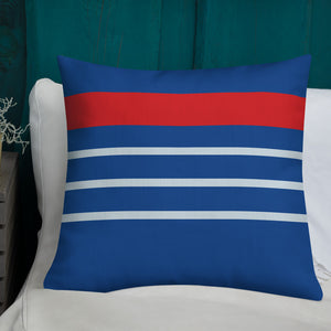 France Retro Football Cushion with Filling