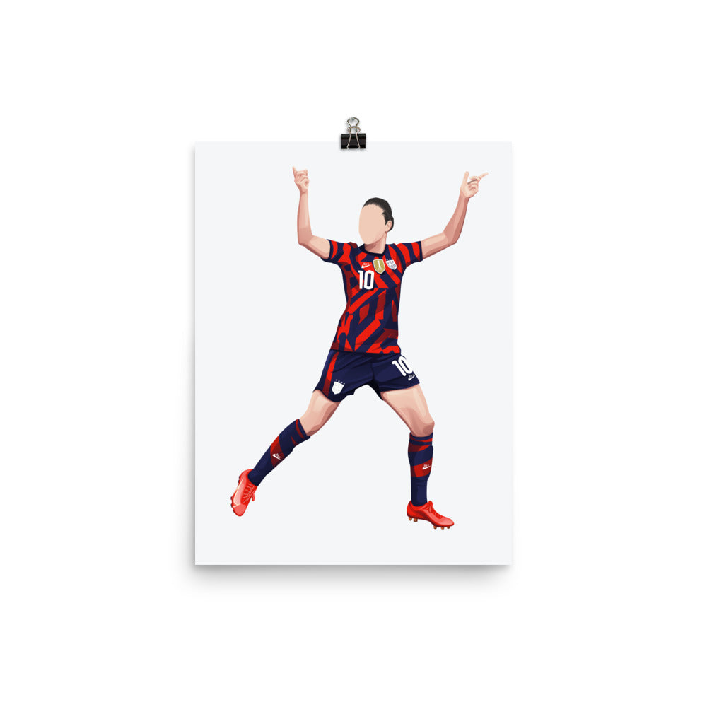 Carli Lloyd USA Women's Poster