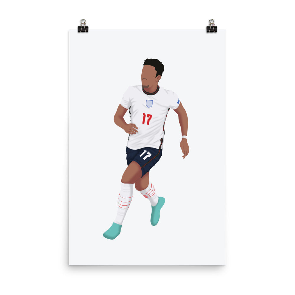 Jadon Sancho England Poster