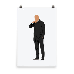 Zinedine Zidane Real Madrid Poster