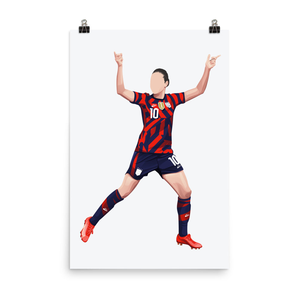 Carli Lloyd USA Women's Poster