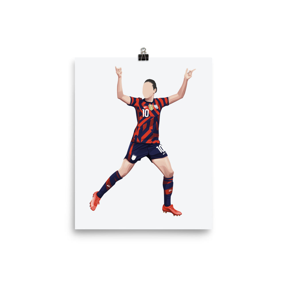 Carli Lloyd USA Women's Poster