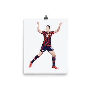 Carli Lloyd USA Women's Poster