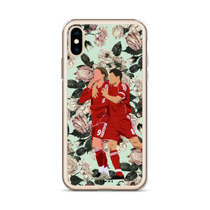 Fernando Torres and Steven Gerrard Floral iPhone Case