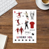 Corner Taken Quickly Liverpool Sticker sheet - Liverpops Collab