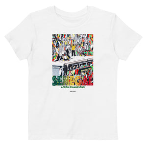 Senegal AFCON Champions Organic cotton kids t-shirt