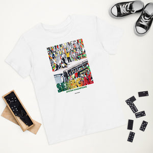 Senegal AFCON Champions Organic cotton kids t-shirt