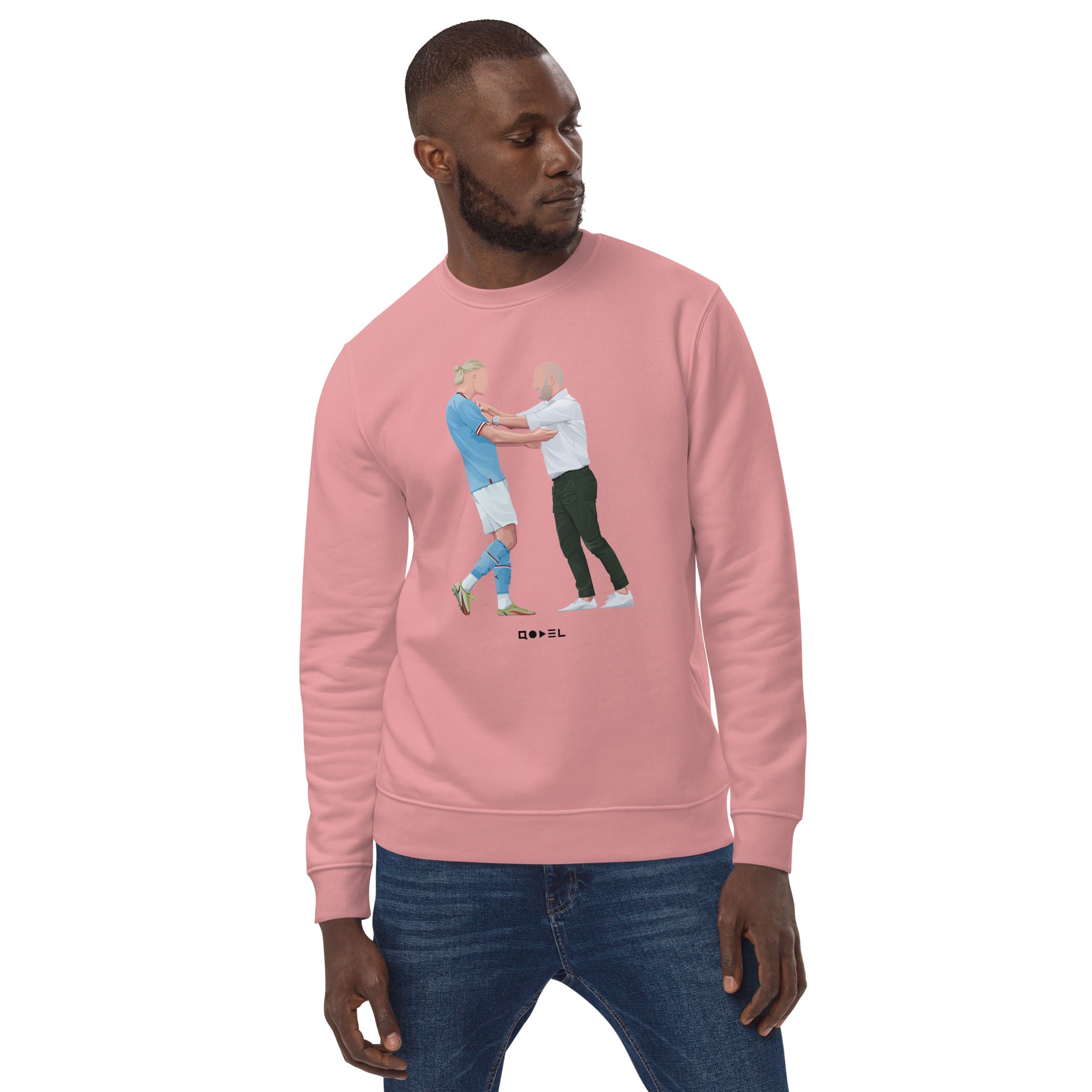 Erling Haaland and Pep Sweatshirt