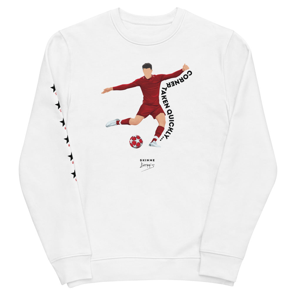 Corner Taken Quickly Liverpool Sweatshirt - Liverpops Collab