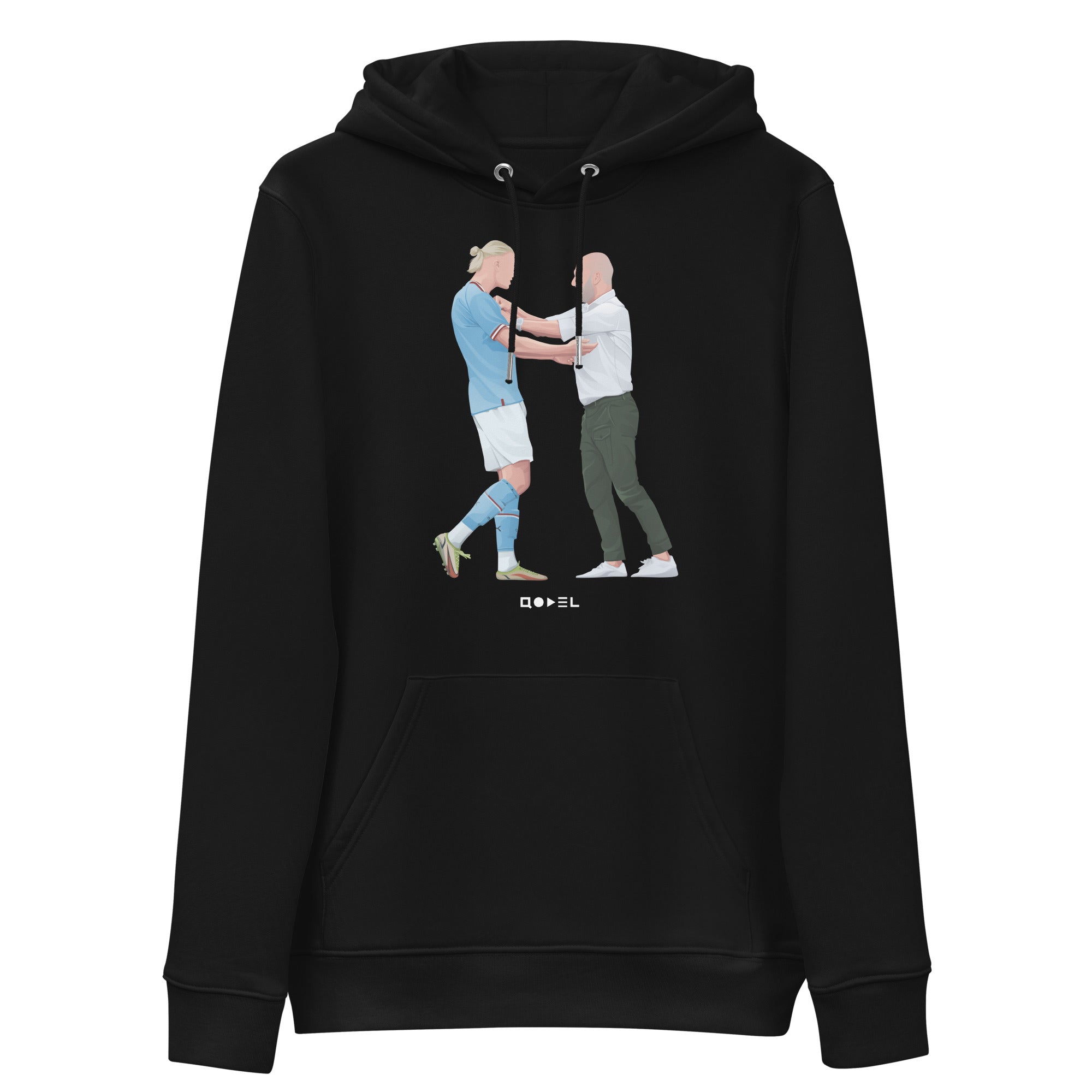 Erling Haaland and Pep Hoodie