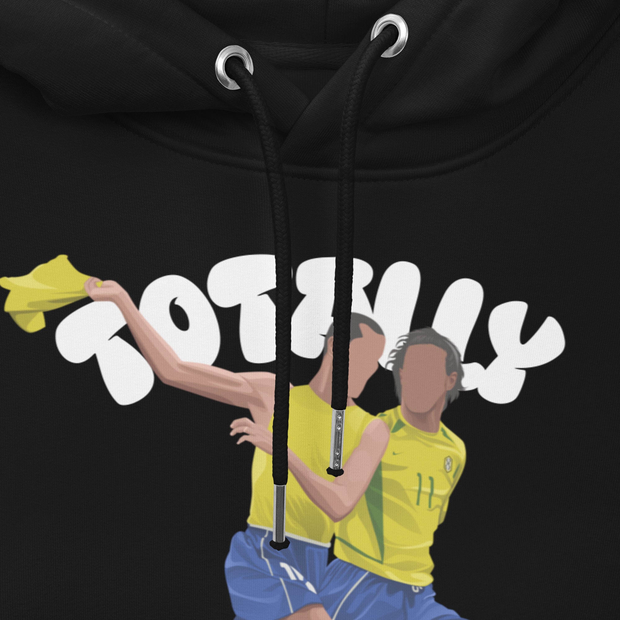 Ronaldinho and Rivaldo Brazil Hoodie