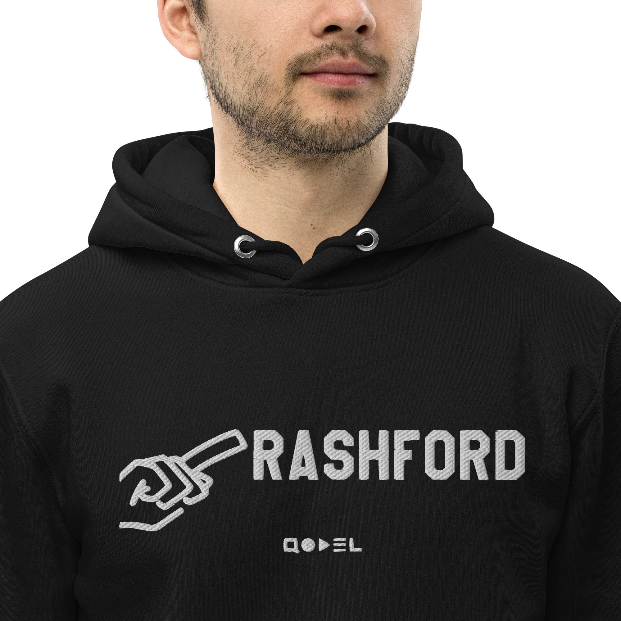 Rashford Celebration Embroidery Hoodie - Custom Name